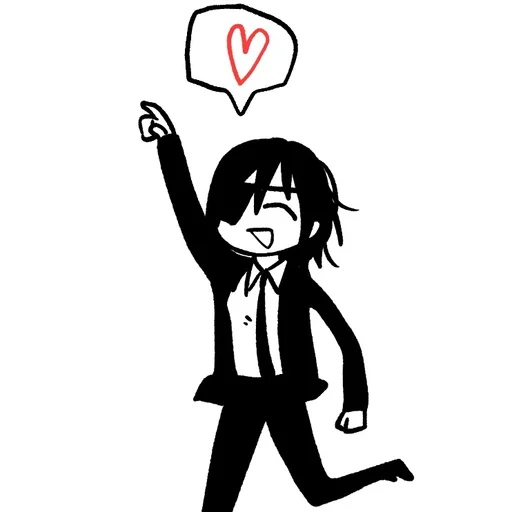 ❤️ Стикер «Chainsaw man 2» для Telegram