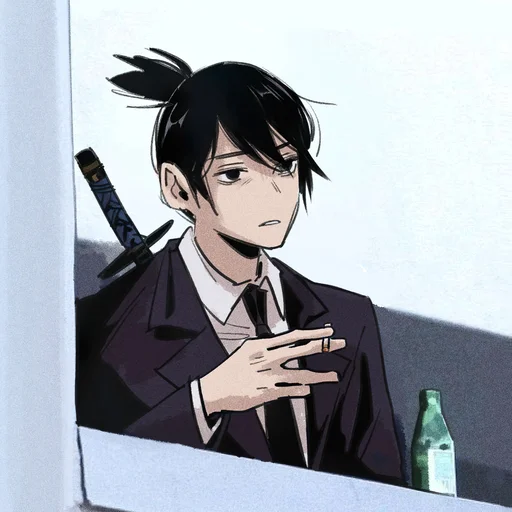 🚬 Стикер «Chainsaw man 2» для Telegram