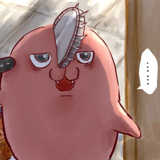 😐 Стикер «Chainsaw man 2» для Telegram