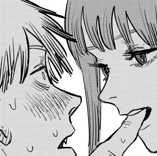 ❤️ Стикер «Chainsaw Man - Человек Бензопила» для Telegram