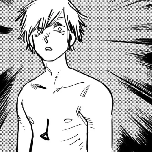 😧 Стикер «Chainsaw Man - Человек Бензопила» для Telegram