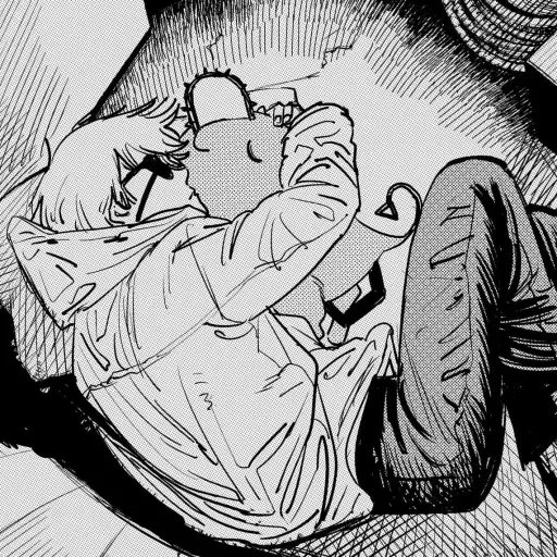 ❤️ Стикер «Chainsaw Man - Человек Бензопила» для Telegram