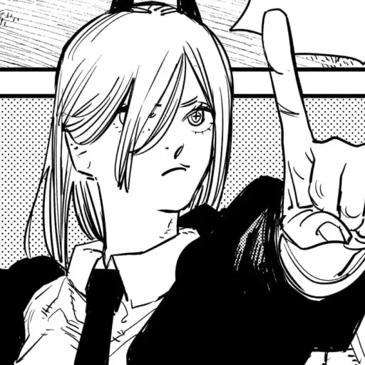 ☝️ Стикер «Chainsaw Man - Человек Бензопила» для Telegram
