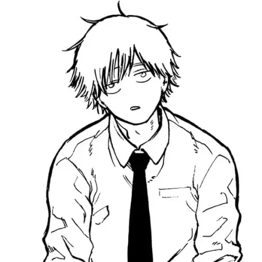 😪 Стикер «Chainsaw Man - Человек Бензопила» для Telegram
