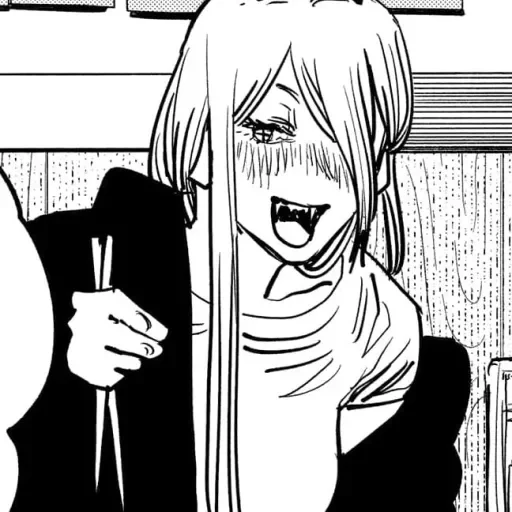 🥴 Стикер «Chainsaw Man - Человек Бензопила» для Telegram