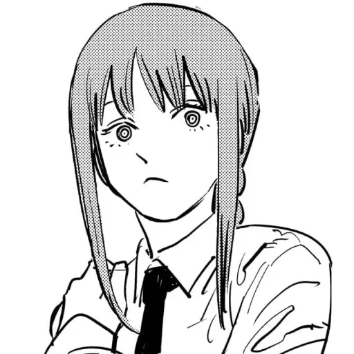 😶 Стикер «Chainsaw Man - Человек Бензопила» для Telegram