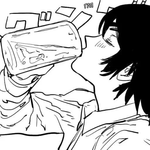 🍺 Стикер «Chainsaw Man - Человек Бензопила» для Telegram