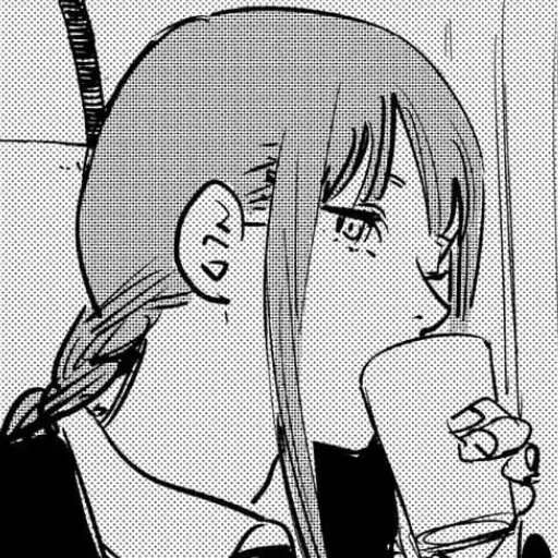 ☕️ Стикер «Chainsaw Man - Человек Бензопила» для Telegram