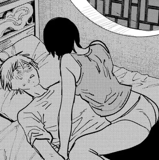 ❤️ Стикер «Chainsaw Man - Человек Бензопила» для Telegram