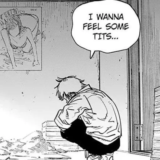 🎣 Стикер «chainsaw man.» для Telegram