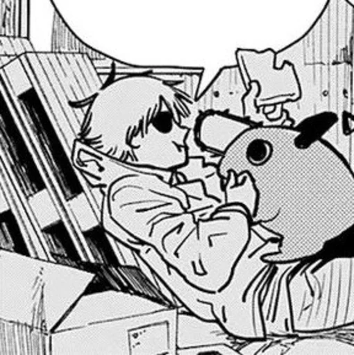 🎣 Стикер «chainsaw man.» для Telegram