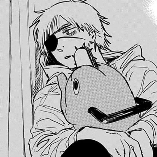 🎣 Стикер «chainsaw man.» для Telegram
