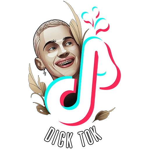 🍆 Стикер «Чайный Гриб» для Telegram