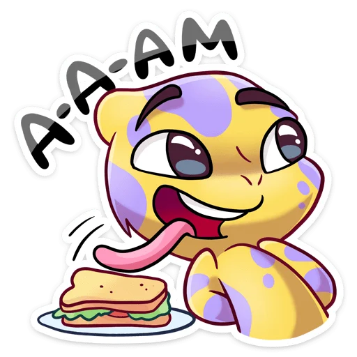 🥪 Стикер «Хэм» для Telegram