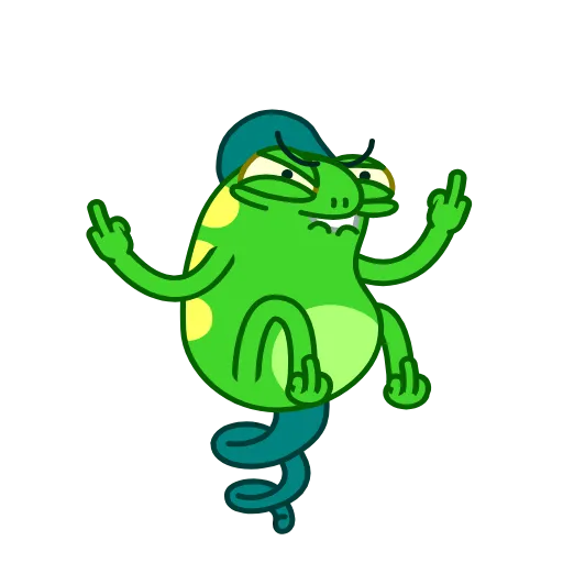 🖕 Стикер «Chameleo» для Telegram