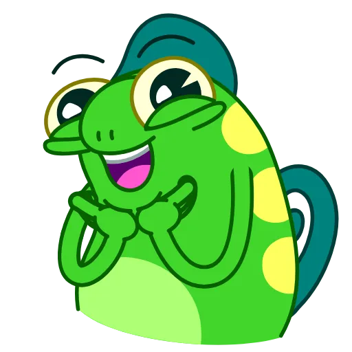 ☺️ Стикер «Chameleo» для Telegram
