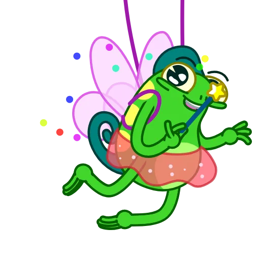 😃 Стикер «Chameleo» для Telegram