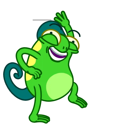 👋 Стикер «Chameleo» для Telegram