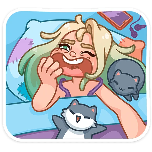🌟 Стикер «Маргаритка» для Telegram