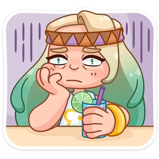 🌟 Стикер «Маргаритка» для Telegram