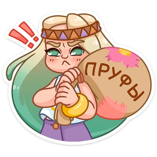 🌟 Стикер «Маргаритка» для Telegram