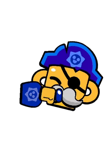 🏴‍☠️ Стикер «Champie Pins» для Telegram