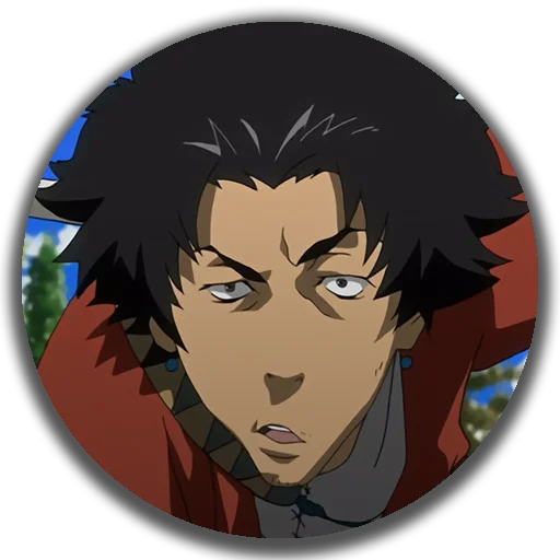 🤨 Стикер «Samurai Champloo - Mugen» для Telegram