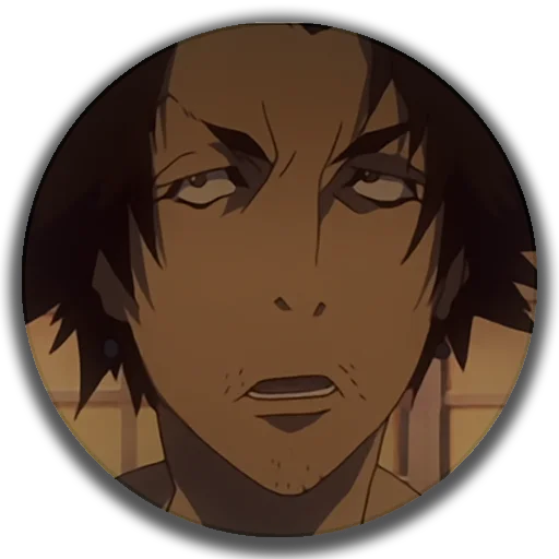 😦 Стикер «Samurai Champloo - Mugen» для Telegram