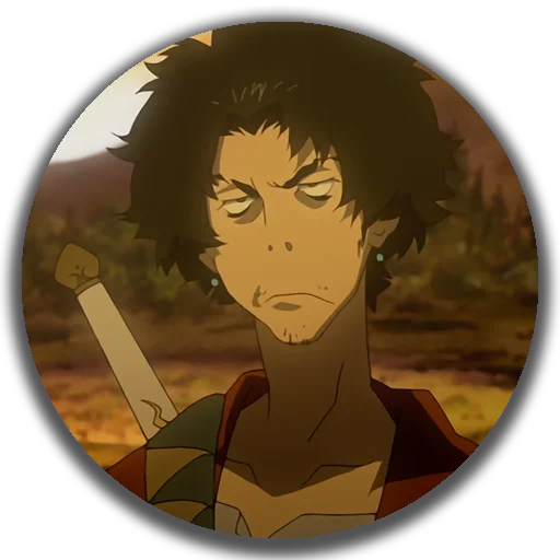 😣 Стикер «Samurai Champloo - Mugen» для Telegram