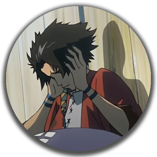🤕 Стикер «Samurai Champloo - Mugen» для Telegram