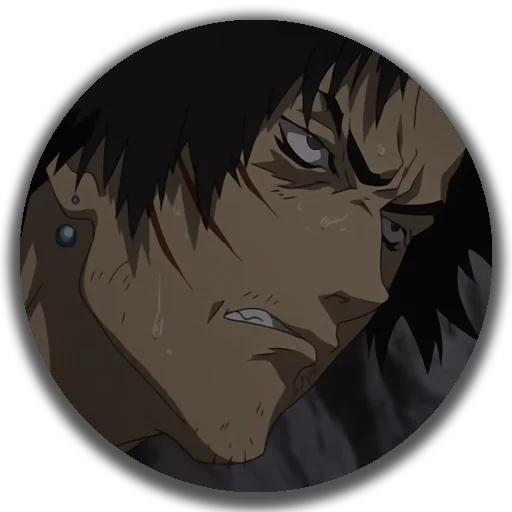 😬 Стикер «Samurai Champloo - Mugen» для Telegram