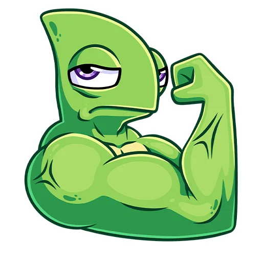 💪 Стикер «Чамс» для Telegram