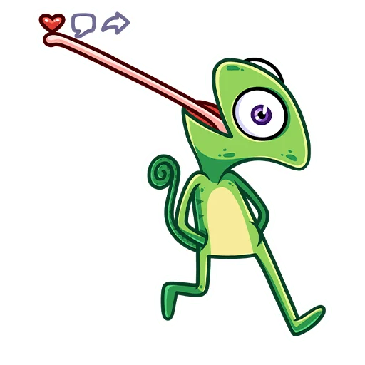 🐸 Стикер «Чамс» для Telegram