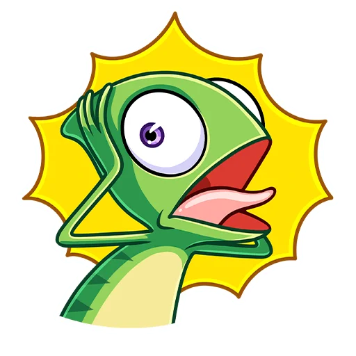 😳 Стикер «Чамс» для Telegram