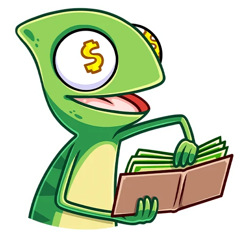 🤑 Стикер «Чамс» для Telegram