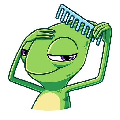 💇 Стикер «Чамс» для Telegram
