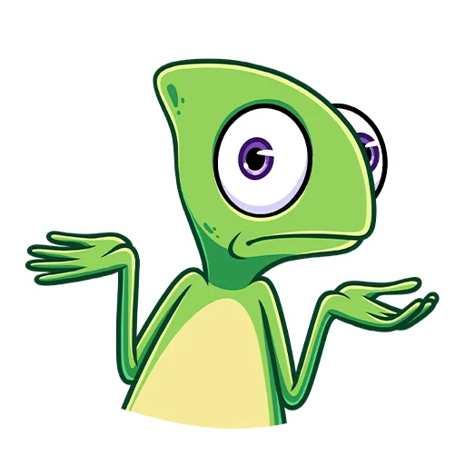 🐸 Стикер «Чамс» для Telegram