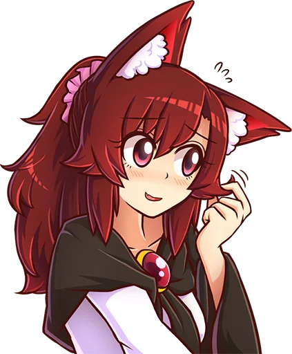 😳 Стикер «Cham&;s Wolf Waifu» для Telegram