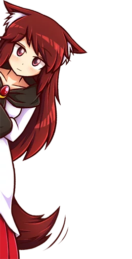 😶 Стикер «Cham&;s Wolf Waifu» для Telegram