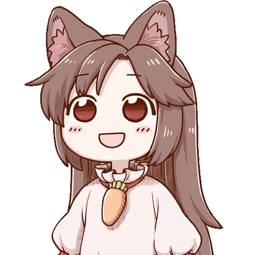 😃 Стикер «Cham&;s Wolf Waifu» для Telegram