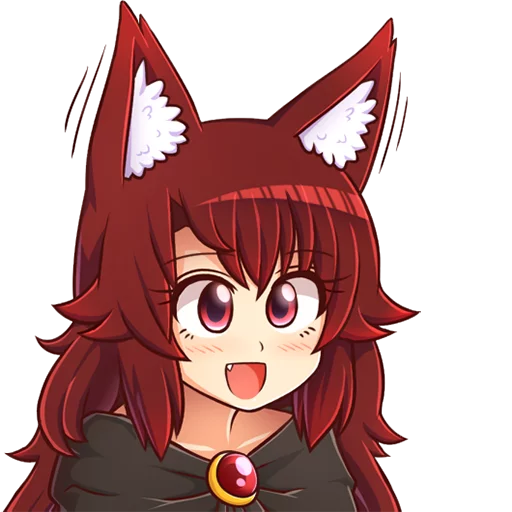 😃 Стикер «Cham&;s Wolf Waifu» для Telegram