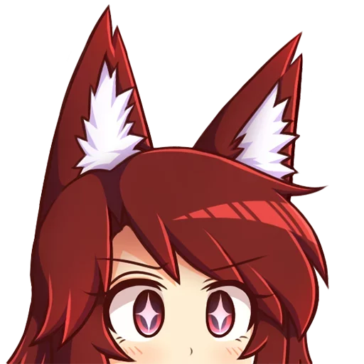 😍 Стикер «Cham&;s Wolf Waifu» для Telegram
