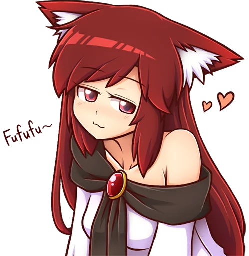 😏 Стикер «Cham&;s Wolf Waifu» для Telegram