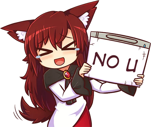 😂 Стикер «Cham&;s Wolf Waifu» для Telegram