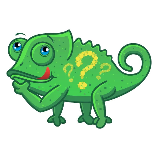 🤔 Стикер «Chameleon» для Telegram