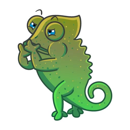 🤕 Стикер «Chameleon» для Telegram