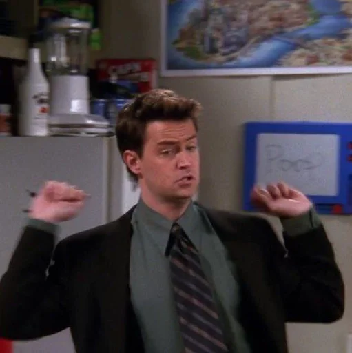 💥 Стикер «Chandler Bing» для Telegram