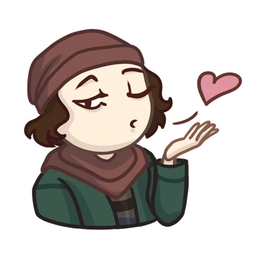 😘 Стикер «Клара» для Telegram