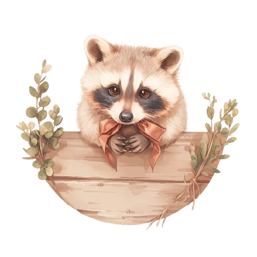 🦝 Стикер «change of mood» для Telegram
