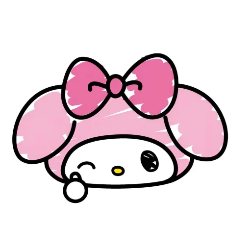 🤍 Стикер «няшки же» для Telegram